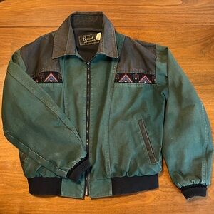 Vintage 90s Davis James Canvas Jacket